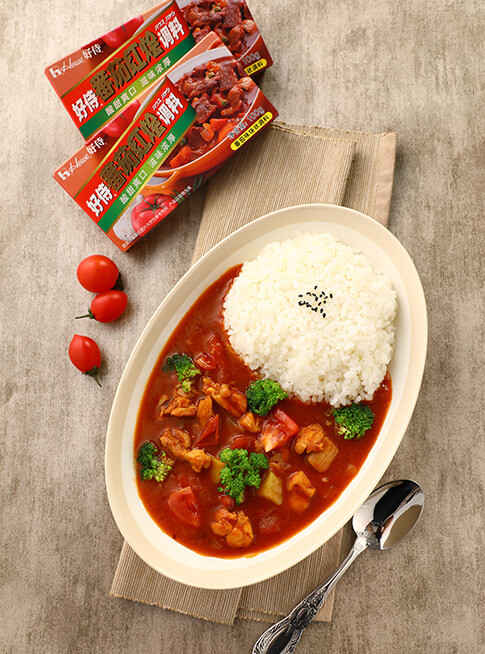 好侍食品_法式番茄鸡肉烩饭