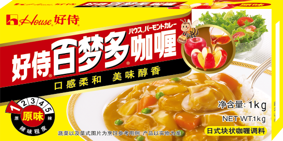 好侍食品_百梦多咖喱（原味）块状咖喱